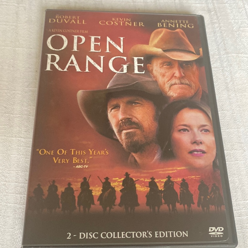 🎬PRICING🎬 Open Range 2-Disc DVD with Robert Duvall, Kevin Costner & A. Benning
